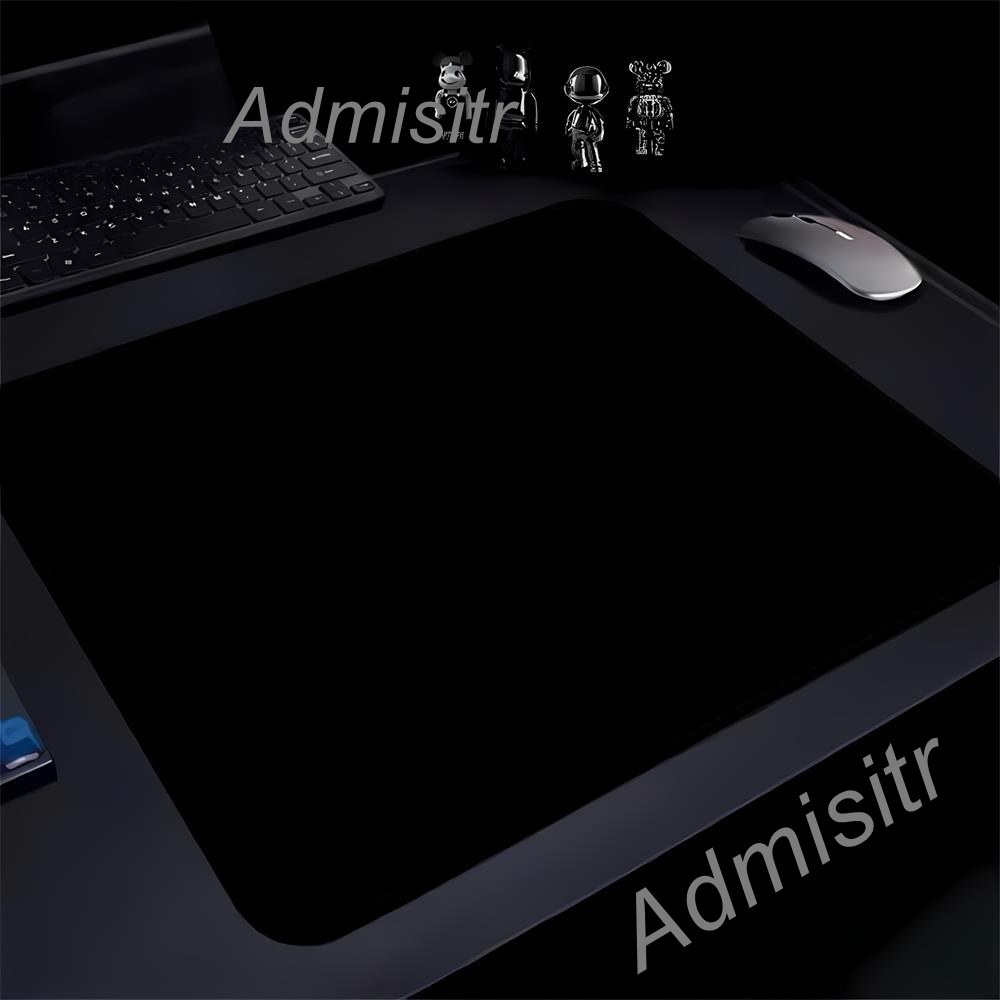 Party Games Pc - 45X40 Large Black Mouse Pad Simple
