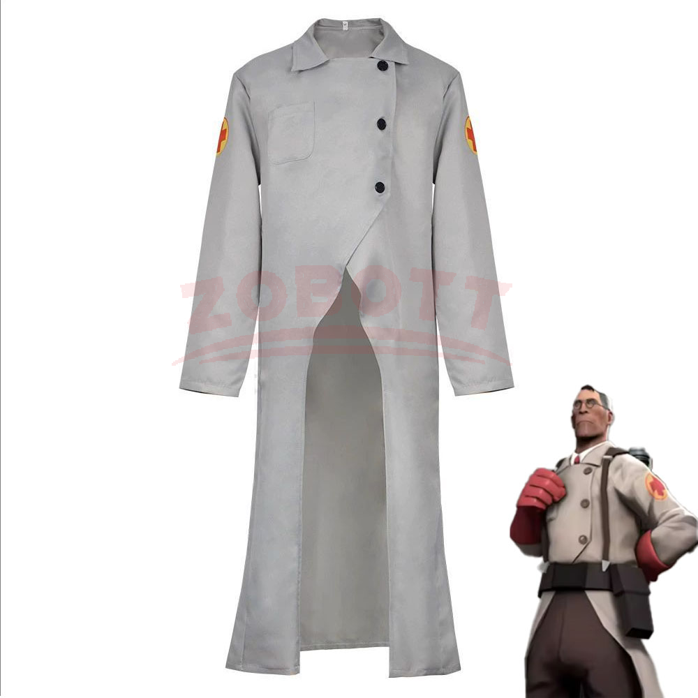 Party Games Lab - TF2 Medic Dr. Ludwig Cosplay Uniform