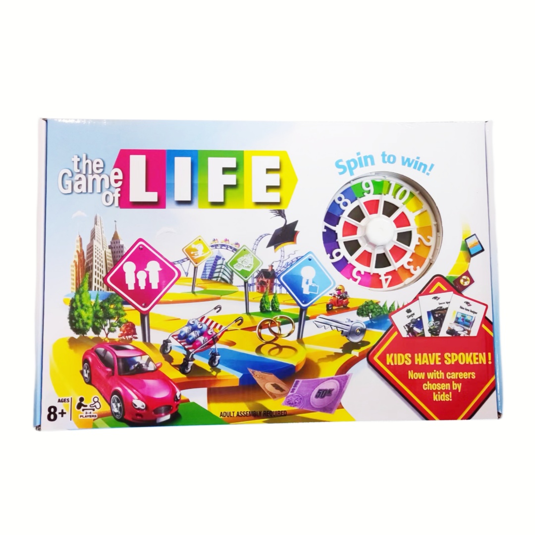 Party Games Spin The Wheel - Life Simulation Board Game - Spin