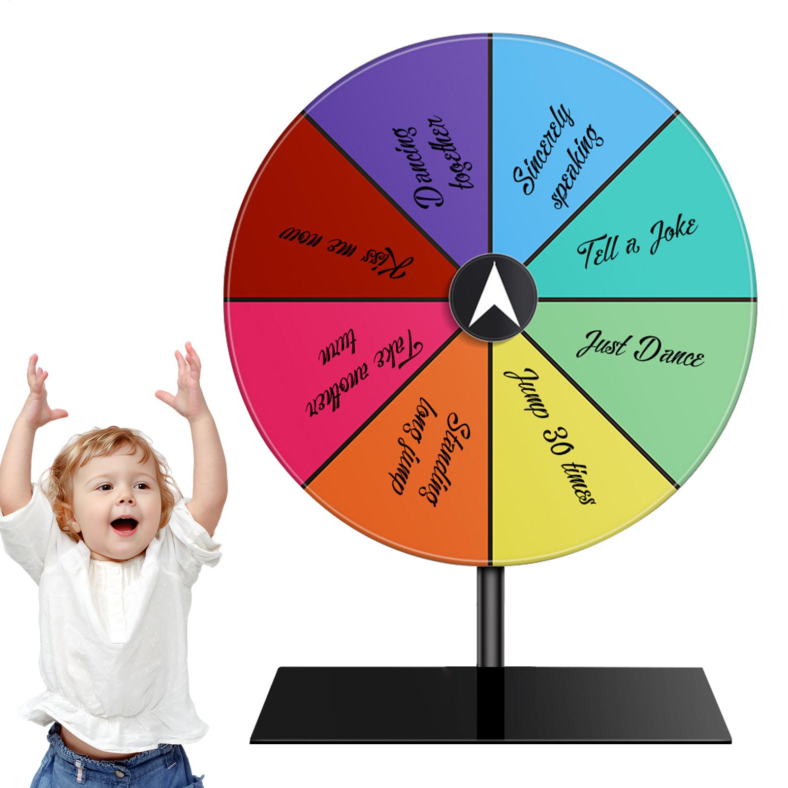 Party Games Spin The Wheel - Prize Wheel Spinner Game Color Roulette