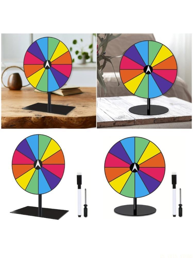 M5TC Acrylic Rainbows Spin Whe - Party Games Spin The Wheel 评论和价格