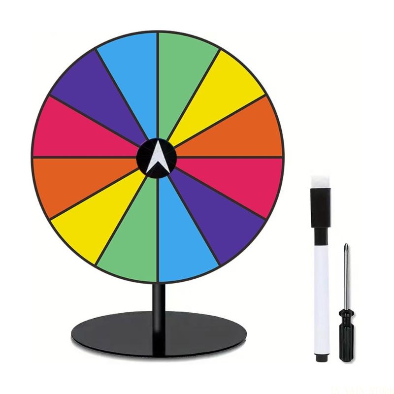 M5TC Acrylic Rainbows Spin Whe - Party Games Spin The Wheel 评论和价格