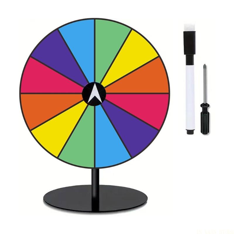 M5TC Acrylic Rainbows Spin Whe - Party Games Spin The Wheel 评论和价格