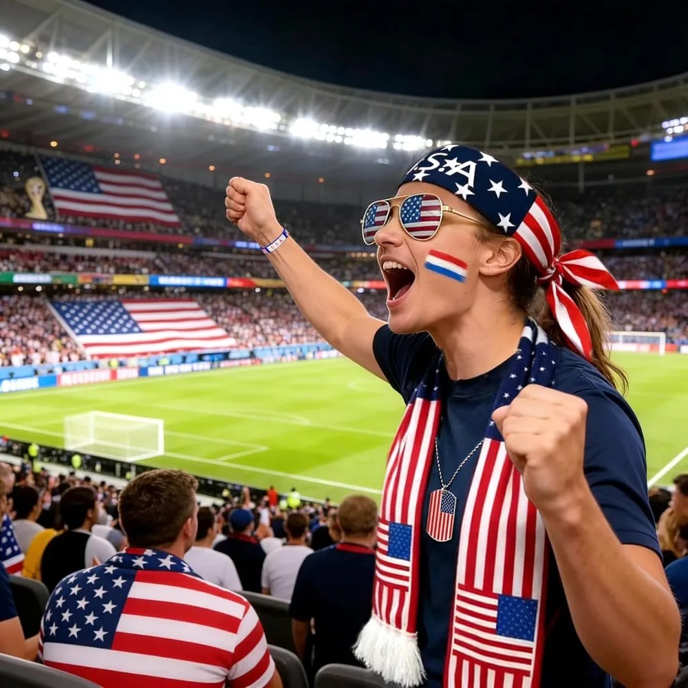2026 USA Fan Kit Patriotic Sup - Party Games Usa 评论和价格