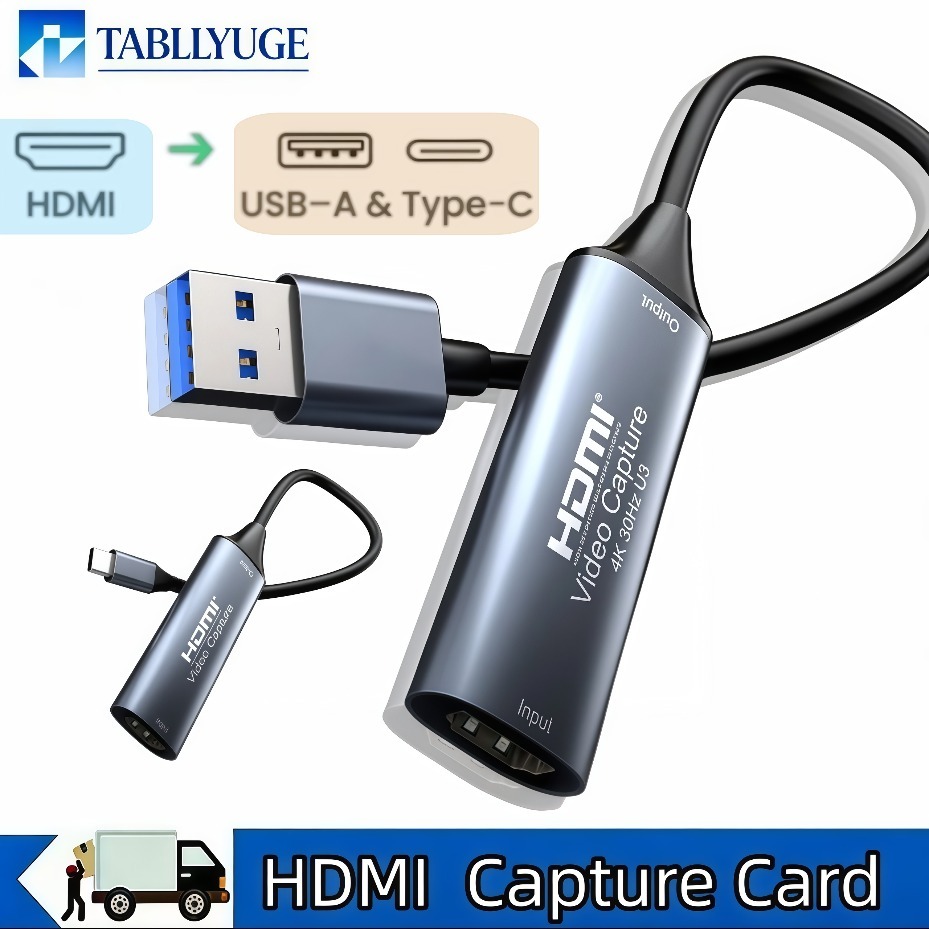 USB-C 2.0/3.0 HDMI Video Captu - Party Games Pc 评论和价格