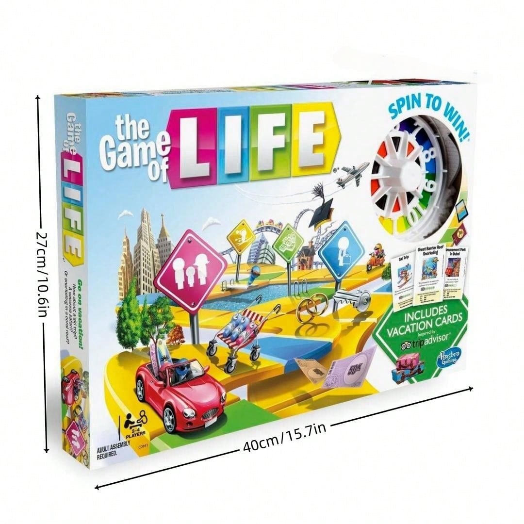 Life Simulation Board Game - S - Party Games Spin The Wheel 评论和价格