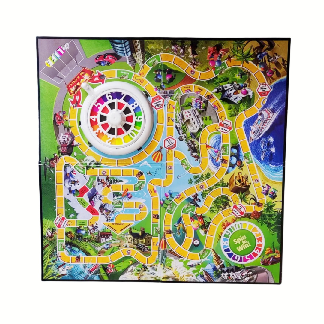 Life Simulation Board Game - S - Party Games Spin The Wheel 评论和价格