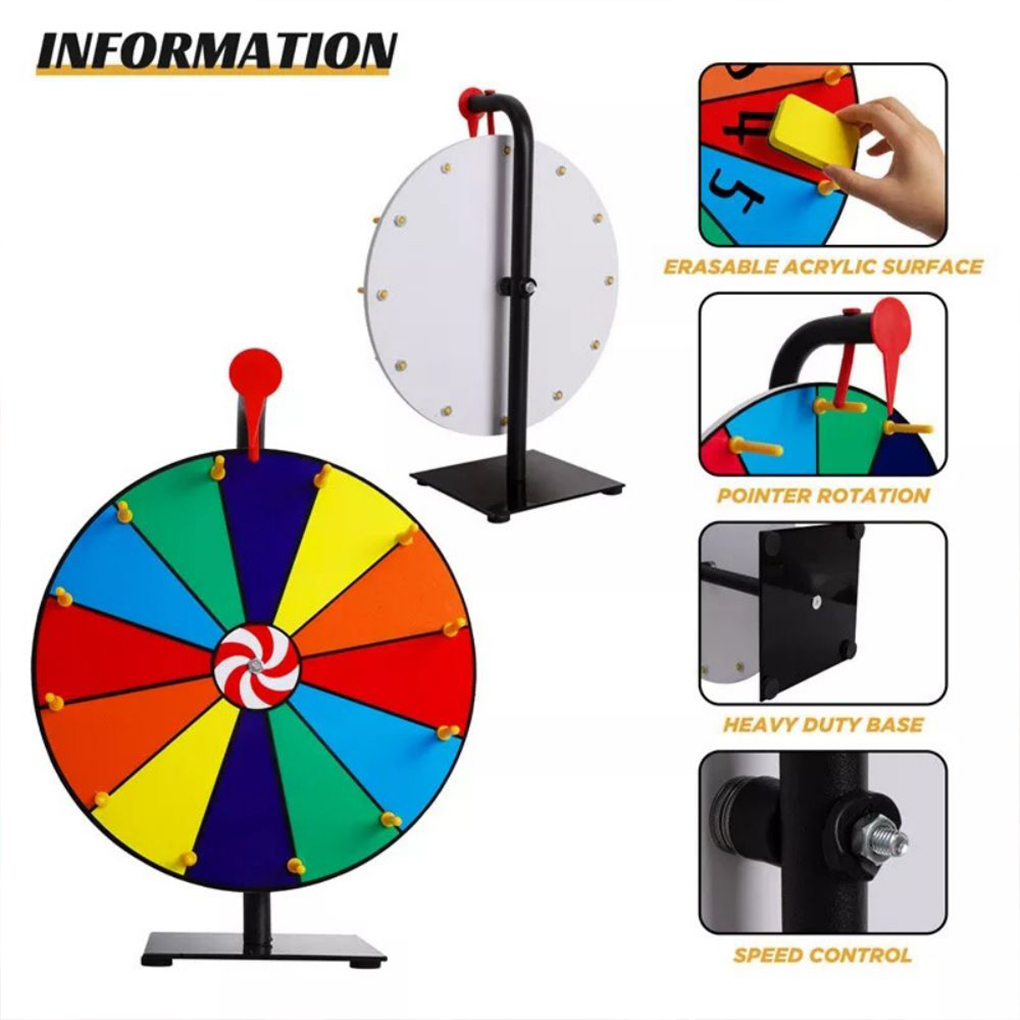 Wall Mounted Editable Spin Whe - Party Games Spin The Wheel 评论和价格