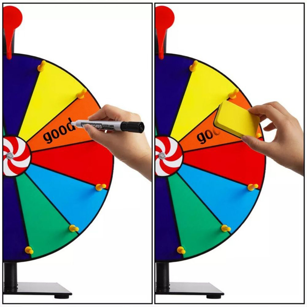 Wall Mounted Editable Spin Whe - Party Games Spin The Wheel 评论和价格