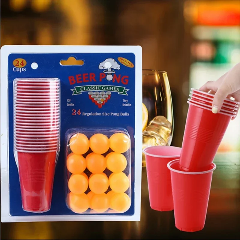 24Pcs/set Disposable Cup Plast - Party Games Jenga 评论和价格