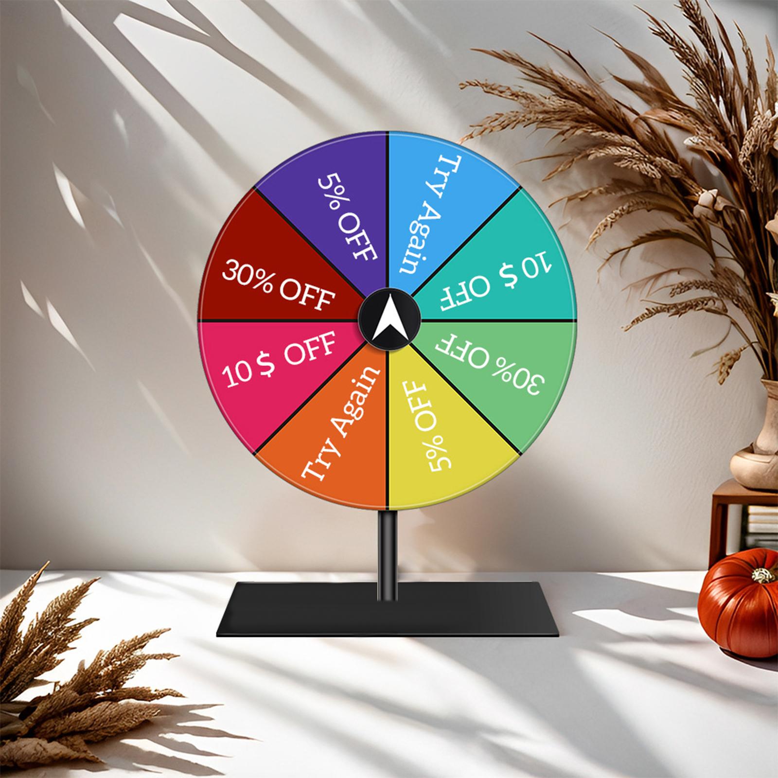 Acrylic Prize Turntable Compac - Party Games Spin The Wheel 评论和价格