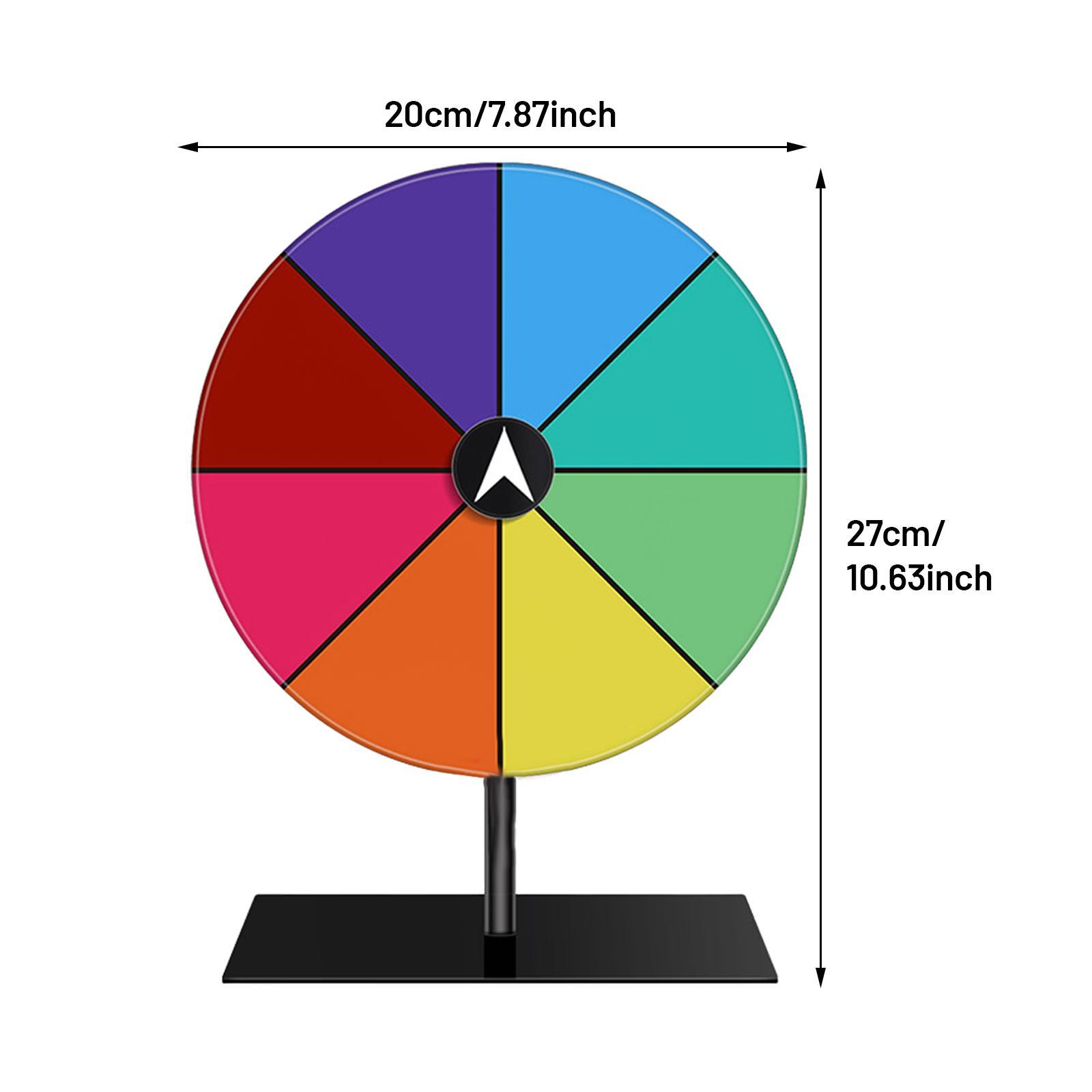 Acrylic Prize Turntable Compac - Party Games Spin The Wheel 评论和价格