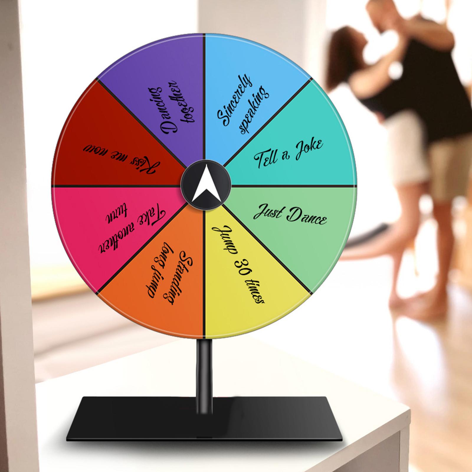 Acrylic Prize Turntable Compac - Party Games Spin The Wheel 评论和价格