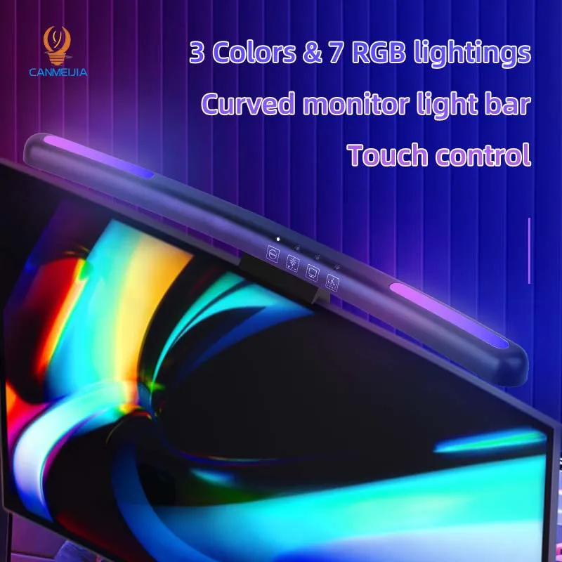 Curved LED Monitor Light Bar U - Party Games Pc 评论和价格